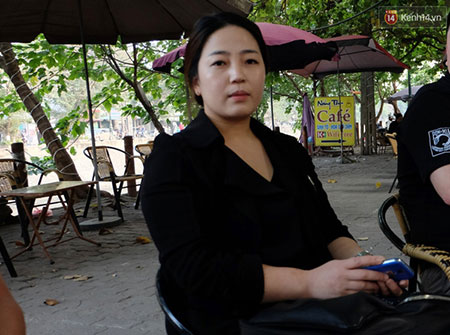C&ocirc; Park Jeong Hee kể lại sự việc bị t&agrave;i xế taxi lấy mất điện thoại trong đ&ecirc;m.