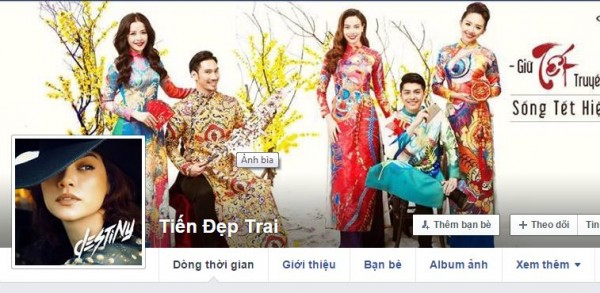 Tài khoản facebook Hà Hồ bị đổi tên. 