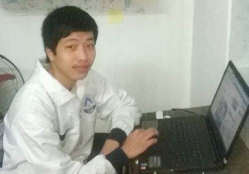 Cao Minh Hiếu, học sinh lớp 12 Toán 1 trường THPT Chuyên Thái Bình. Ảnh: Infonet. 
