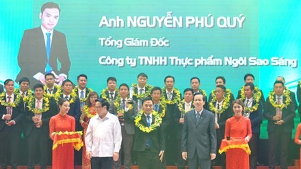 Nguyễn Phú Quý là một trong hai doanh nhân 9X được tuyên dương năm 2016.