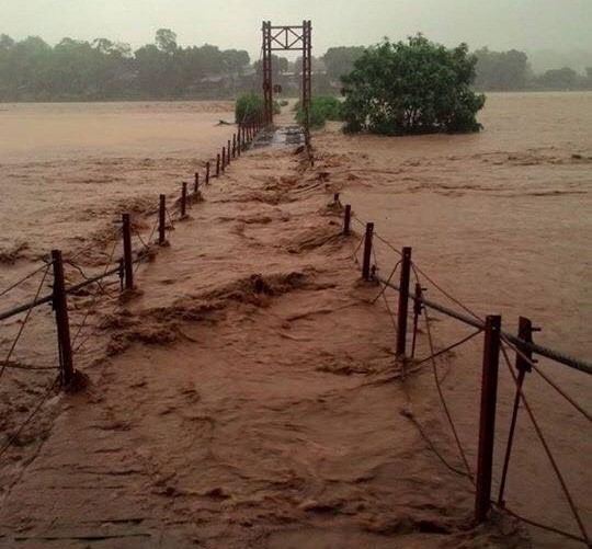 Lũ quét gây thiệt hại lớn về người và tài sản ở Lào Cai. Ảnh: Nguyễn Thắng