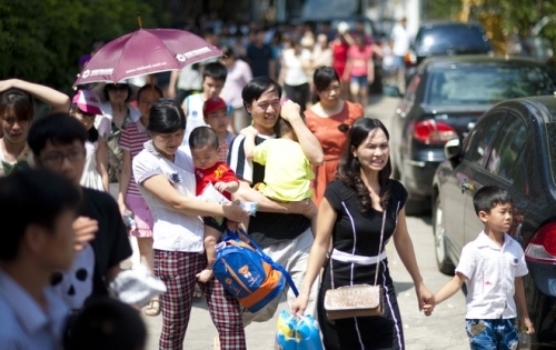 Khu vực Hà Nội có nắng nóng diện rộng với nhiệt độ cao nhất ngày phổ biến 36-37 độ trong ngày Quốc tế thiếu nhi 1/6 (Ảnh minh hoạ)