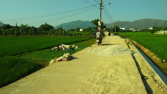 Hiện trường vụ tai nạn khiến chị Nga chết thảm