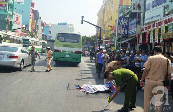 Hiện trường vụ tai nạn