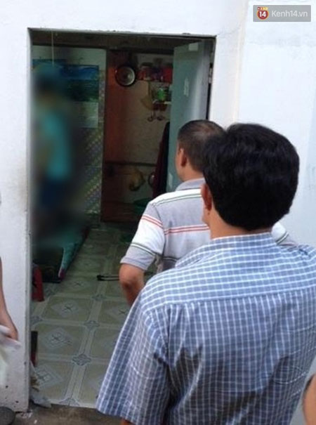 Căn ph&ograve;ng trọ nơi xảy ra vụ việc.