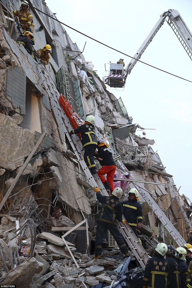 Theo Focus, lãnh đạo Đài Loan Mã Anh Cửu đã yêu cầu tập trung mọi nỗ lực cho công tác cứu hộ.