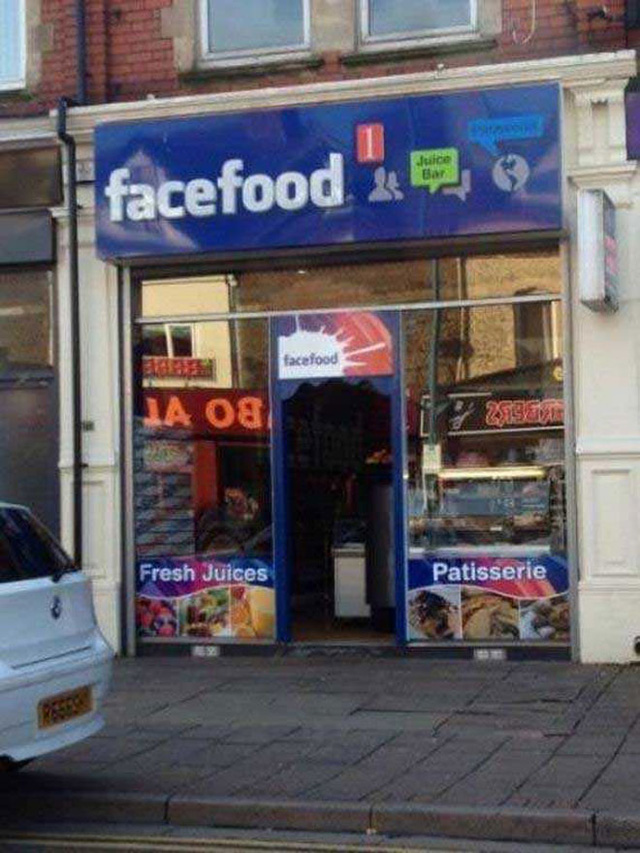 
Một quán ăn “lấy cảm hứng” từ mạng xã hội Facebook, với tên gọi na ná “Facefood”
