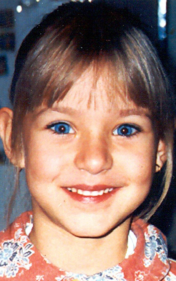 
Peggy Knobloch khi mất tích vào năm 2001. Ảnh: DPA

