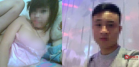 Ảnh của Linh giới thiệu v&agrave; một cậu trai t&ecirc;n D. đang mời gọi.