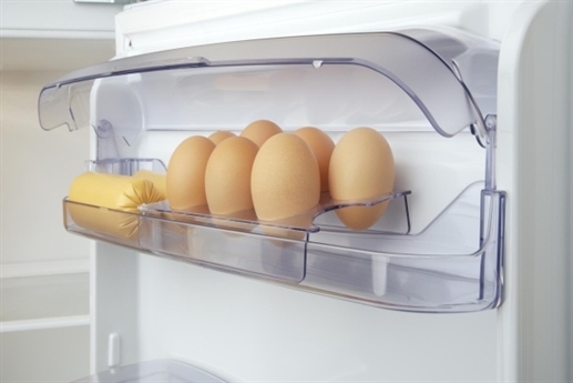 Không bảo quản trứng ở cánh của tủ lạnh