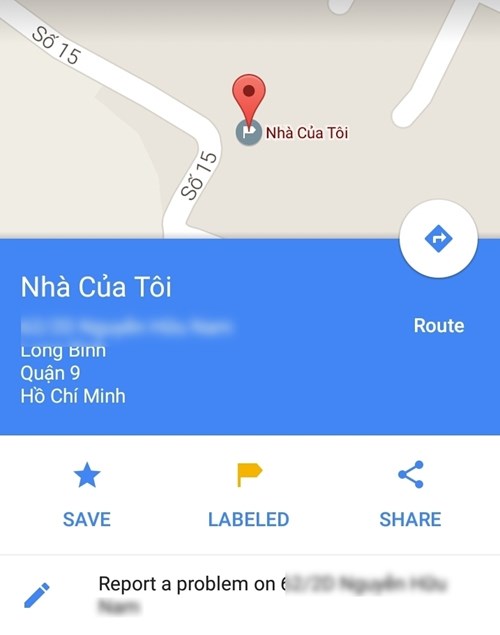 
Bạn có thể đặt biệt danh cho bất kỳ nơi nào mà mình muốn trong Google Maps.
