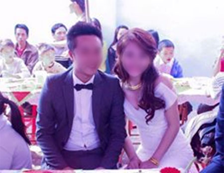 Hình ảnh ngày cưới của 2 người được nhắc lại trong những dòng tâm sự. Ảnh:Facebook