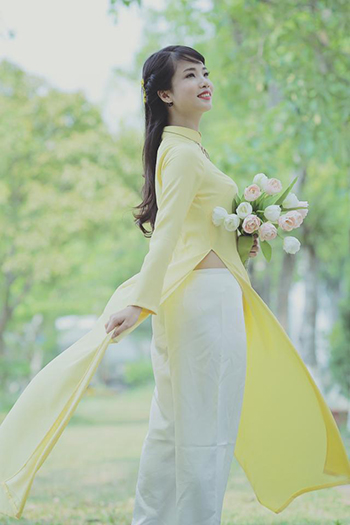 Ban đầu đến với trường Cảnh sát chỉ để làm vừa lòng bố mẹ nhưng sau hơn 4 năm học tập, nữ sinh yêu bay nhảy, thích làm điệu này thấy yêu mến và quyết gắn bó với nghiệp công an. Ảnh: NVCC.