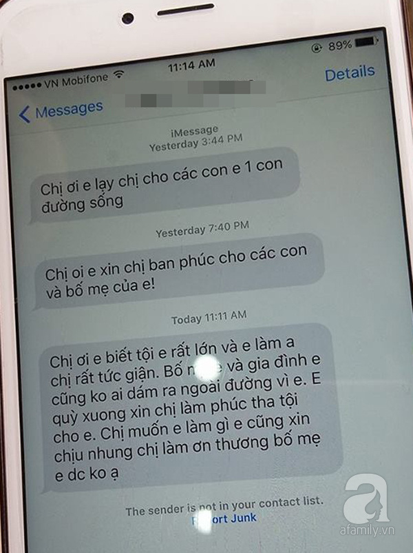 Đoạn tin nhắn của cô gái bị bắt quả tang trộm cắp gửi lời xin lỗi chủ cửa hàng 