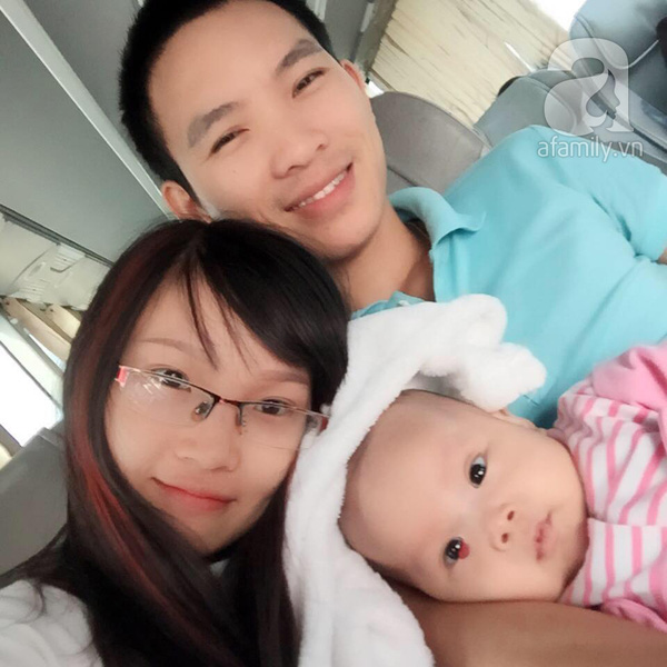 Anh Trần Đình Hoạt hạnh phúc bên vợ con và quyết định thay đổi của mình.