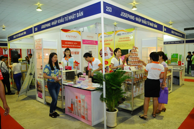 Một số gian h&agrave;ng đến từ Nhật Bản, H&agrave;n Quốc, &Uacute;c, Đức&hellip; tham gia triển l&atilde;m I3F 2015