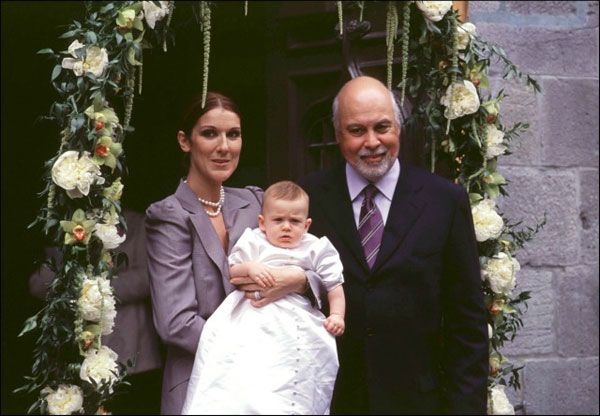 Ngày 25/1/2001, con trai đầu lòng của cặp đôi, Rene-Charles Angelil, chào đời.