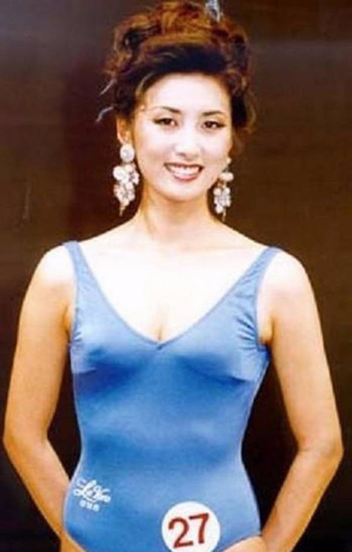 
Nhan sắc của Han Sung Joo năm 1995 trong cuộc thi Hoa hậu Hàn Quốc.
