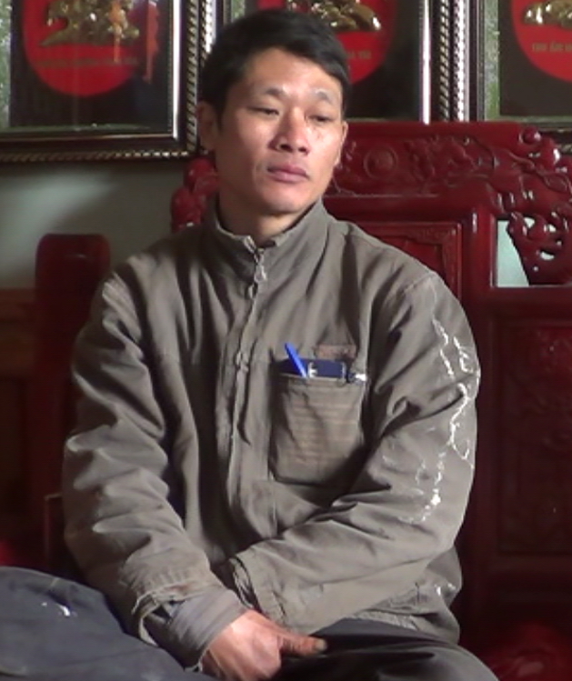 Anh Lê Minh Tới, nạn nhân và là bị cáo trong vụ án mâu thuẫn từ chuyện mổ lợn.
