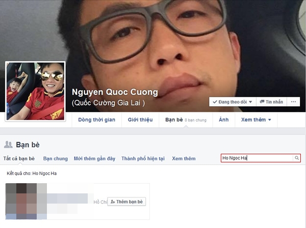 Cường Đô la và Hà Hồ cũng hủy kết bạn trên mạng xã hội