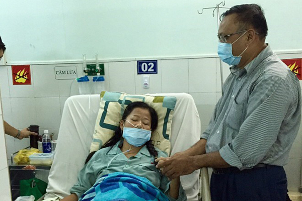 
Thái Trân liên tục nhập viện vì sức khỏe kém. Ảnh: Nguyễn Bá Ngọc
