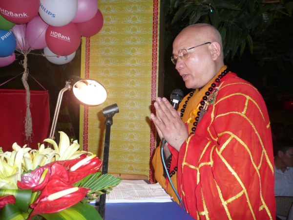 
Hòa Thượng Thích Quảng Tùng, Phó chủ tịch Hội đồng trị sự TƯ Giáo hội Phật giáo Việt Nam kiêm Trưởng ban Trị sự Giáo hội Phật giáo Hải Phòng.
