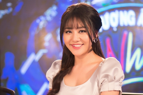 Ca sĩ Văn Mai Hương trong chương trình Vietnam Idol Kids. Ảnh: TL