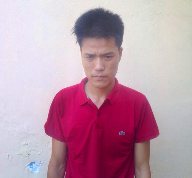 
Nguyễn Khánh Dương tại cơ quan điều tra. Ảnh công an cung cấp
