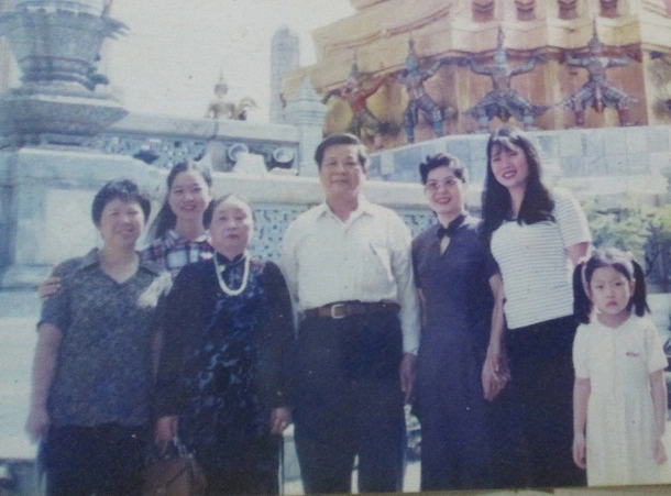 
Một số thành viên của gia đình ông Lê Tiến Bồng (ảnh gia đình cung cấp).
