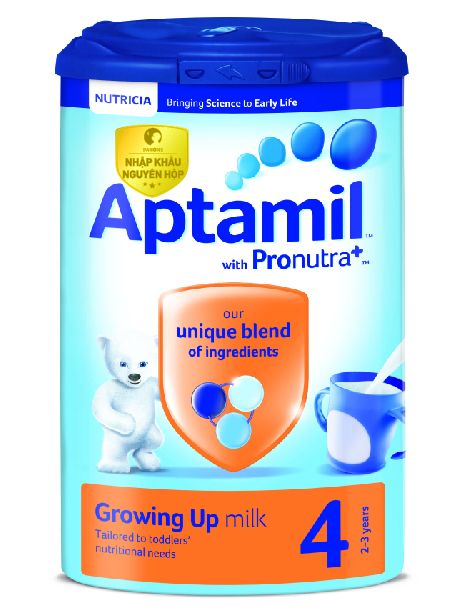 
Sữa Aptamil bổ sung lượng sắt cho sự phát triển hoàn thiện của trẻ
