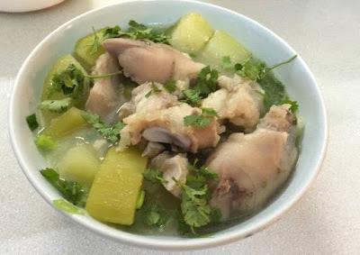 Hình 2: Chân giò hầm đu đủ xanh