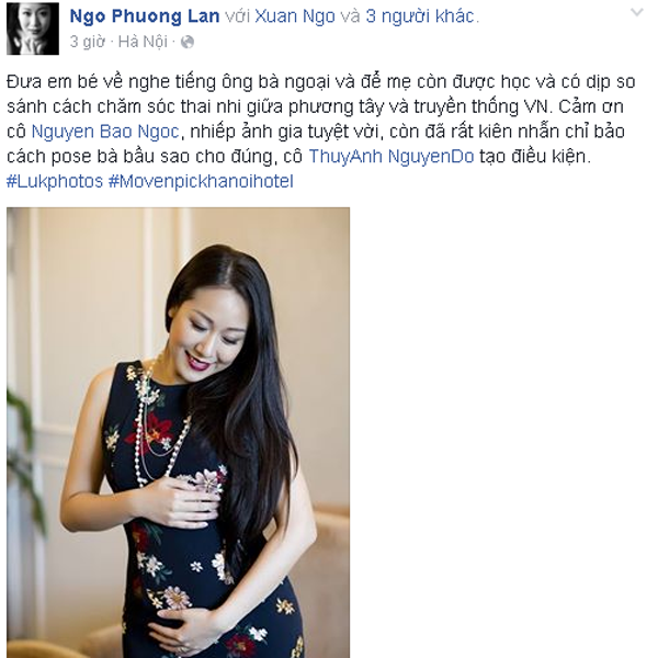 
Hoa hậu Ngô Phương Lan đã có con sau gần 3 năm kết hôn.
