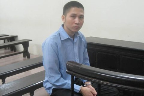 Trần Mạnh Hưng bị đưa ra xét xử tại phiên tòa sơ thẩm.