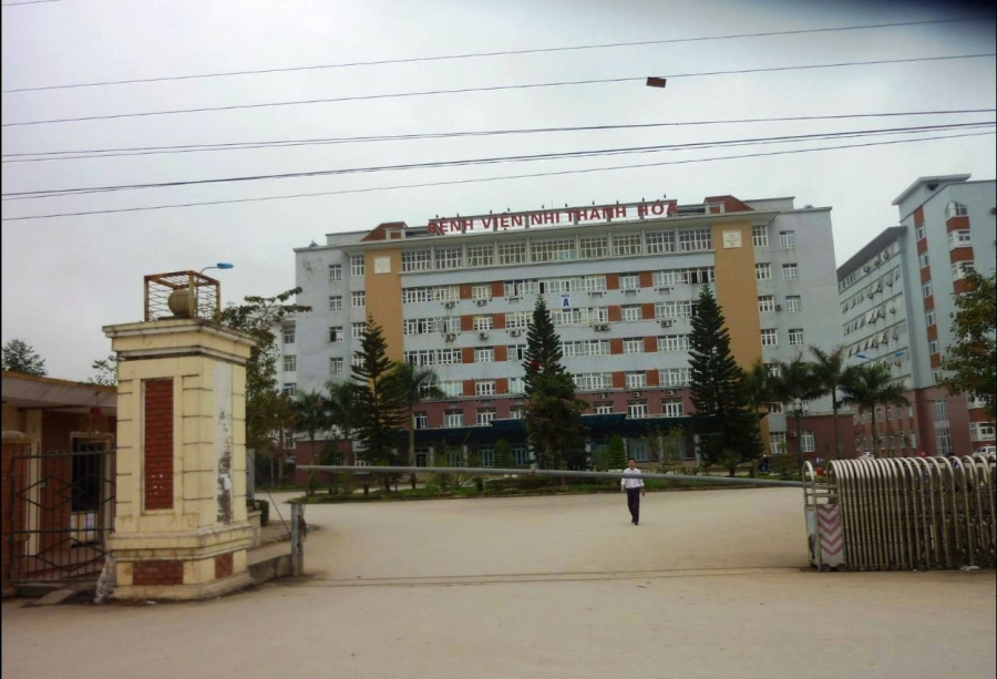 
Bệnh viện Nhi Thanh Hóa- nơi phát hiện anh Thành tử nạn.
