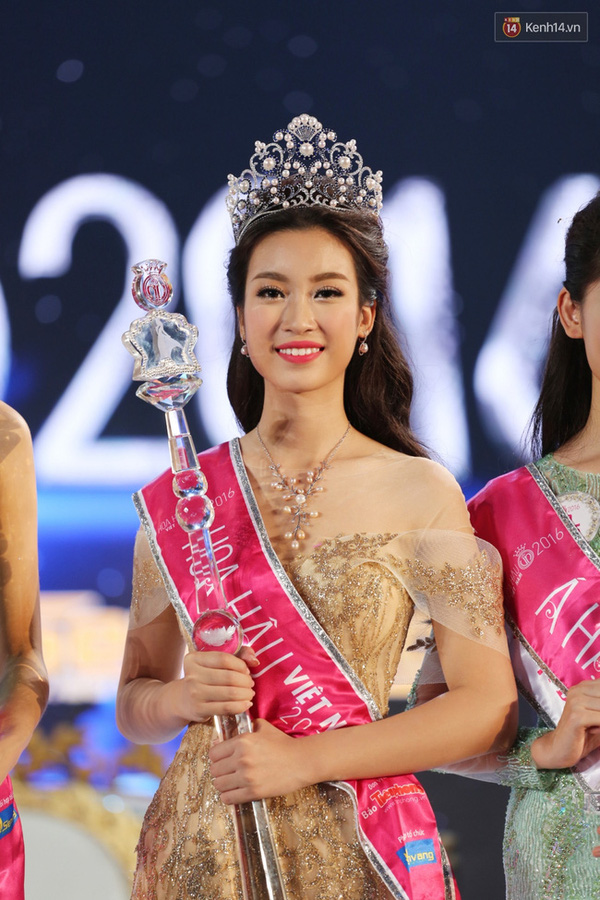 
Tân Hoa hậu Việt Nam 2016: Hoa hậu Đỗ Mỹ Linh.
