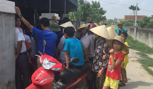 Căn nh&agrave; nơi Thủy d&ugrave;ng dao đoạt mạng chị H&agrave;. Ảnh: CTV