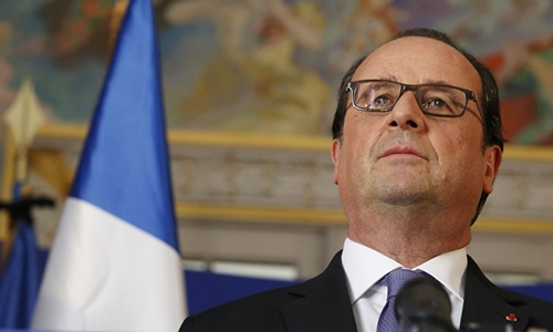 
Tổng thống Pháp Francois Hollande. Ảnh: Reuters
