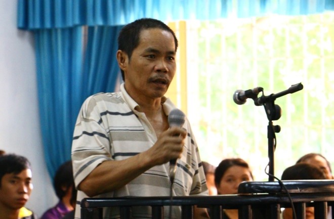 Bị cáo Phương tại tòa. Ảnh: M. Q.
