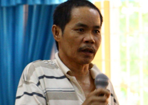 Phương tại phiên tòa. Ảnh: Kh. Uyên