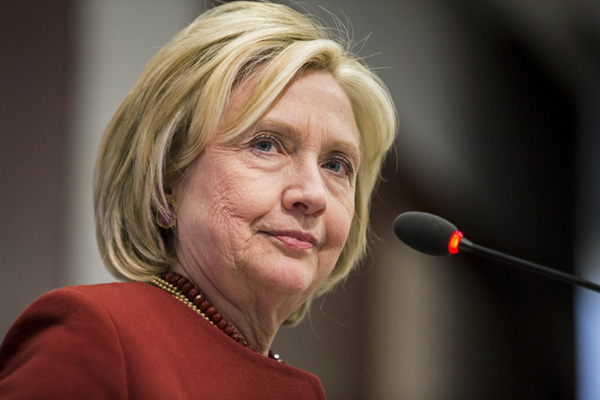 
Ứng viên tổng thống Mỹ Hillary Clinton. Ảnh: Reuters
