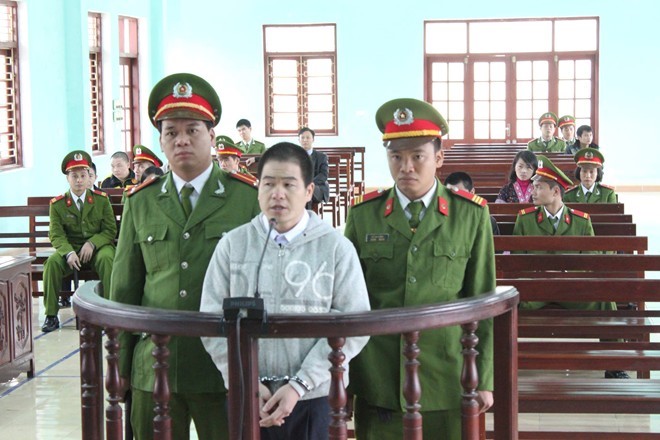 
Ông trùm ma túy Tàng Keangnam trong phiên xử lần 2. Ảnh: Thắng Quang.
