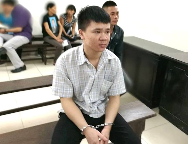 
Bị c&aacute;o Oanh tại t&ograve;a. Ảnh: V.Đ.
