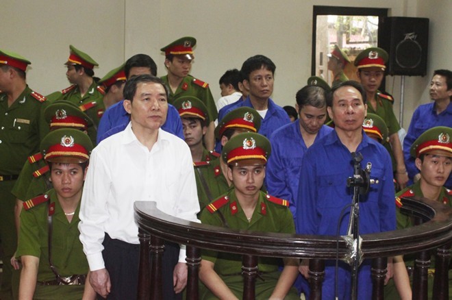 Dương Chí Dũng bị tuyên án tử hình trong phiên tòa phúc thẩm năm 2014.