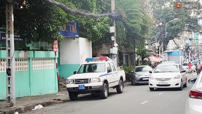 Hiện trường nơi xảy ra vụ cướp