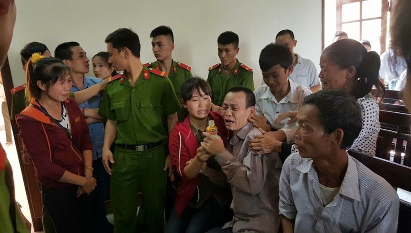 Bị cáo Đinh Thiện liên tục kêu oan từ khi bị bắt tạm giam tới nay.