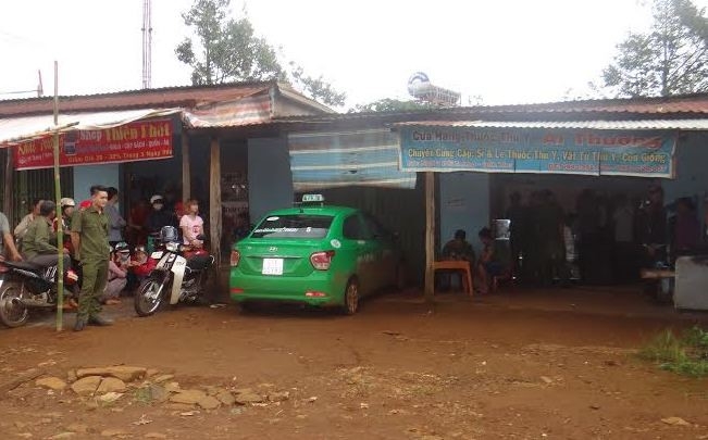 Căn phòng trọ nơi xảy ra vụ việc. Ảnh: CTV.