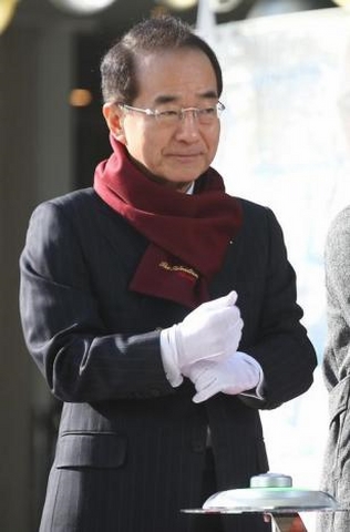 Ông Lee trong một sự kiện ở Seoul tháng 12/2015.