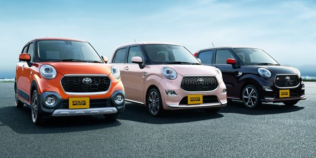 
Toyota Pixis Joy bán ra tại Nhật với 3 phiên bản C, F và S.
