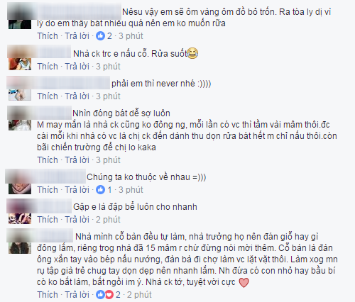 Chị em bàn tán rôm rả, chia sẻ hàng đống kỉ niệm quanh chuyện rửa bát khi về làm dâu.