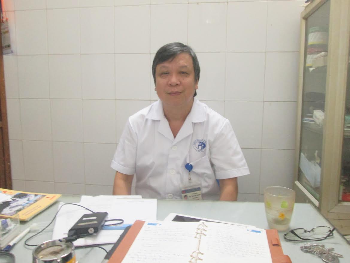 BS Thống- Trưởng khoa bỏng bệnh viện Xanh Pôn